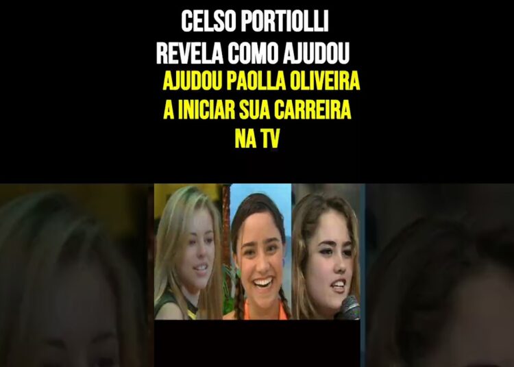 Celso Portiolli revela como ajudou Paolla Oliveira a iniciar sua carreira na TV