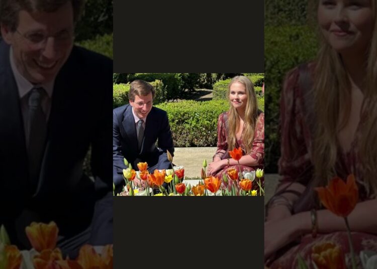 Princesa Amalia de Países Bajos hablando español #Shorts