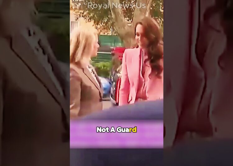 The Royal Gesture:Kate Middleton Bends the Rules—And Down for a Pen! #royalnews #katemiddleton #kate