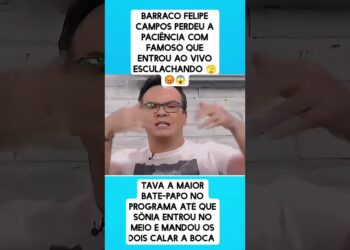 Felipe Campos mais uma vez faz barraco #noticias #ultimasnoticia #fofoca #bbbnoticias