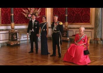 Royal banquet for Prince Christian of Denmark’s 18 year birthday