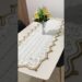 Trilho de mesa realeza em crochê – crochet – caminho de mesa