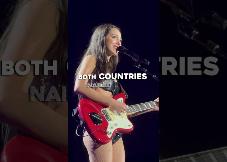 Olivia Rodrigo’s Mute Challenge in Brazil and Colombia have officially dominated 😮😍❤️