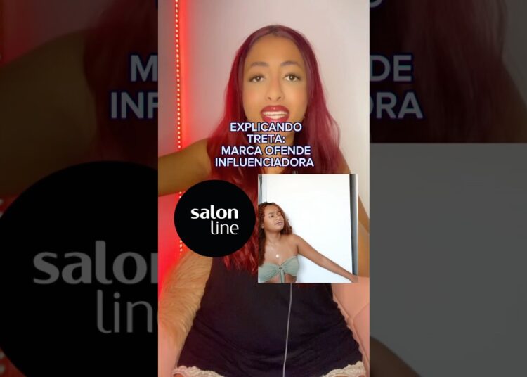 SALON LINE OFENDE INFLUENCIADORA… #shorts #noticiaspopulares #polemica #opentracks #fofocas #fofoca