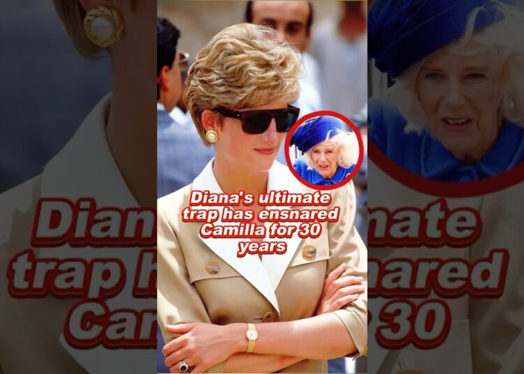Diana’s ultimate trap has ensnared Camilla for 30 years #Diana #Camilla #royal
