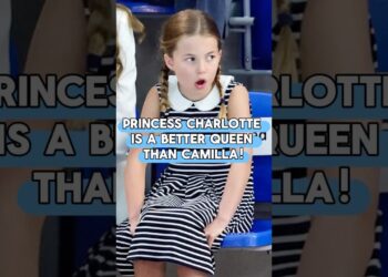 Princess charlotte is a better queen than Camilla!#shorts #charlotte #camilla #royal #celebrity