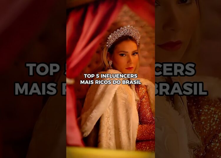 Top 5 Influencers mais Ricos do Brasil 😱