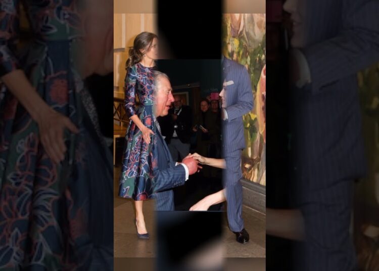 Queen Letizia with King Charles royals of Europe #letizia #kingcharles #royals #shorts