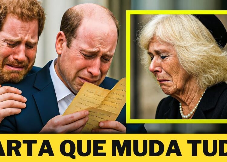 Revelada: A Carta Esquecida que Diana Escreveu para o Príncipe William