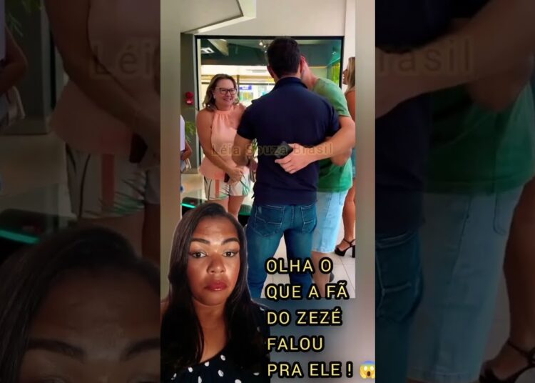 OLHA O QUE UMA FÃ DO ZEZÉ FALOU PRA ELE ! 😱 #shotrs #zezédicamargo #gracielelacerda #zilucamargo