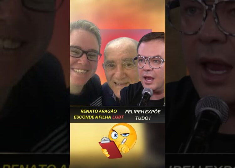 🧨 Felipeh Campos expõe Renato Aragão e a dor de Juliana Aragão, filha LGBT!