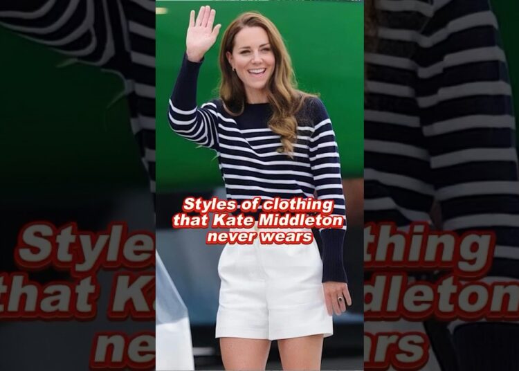Styles of clothing that Kate Middleton never wears #PrincessKate #celebrity #royal