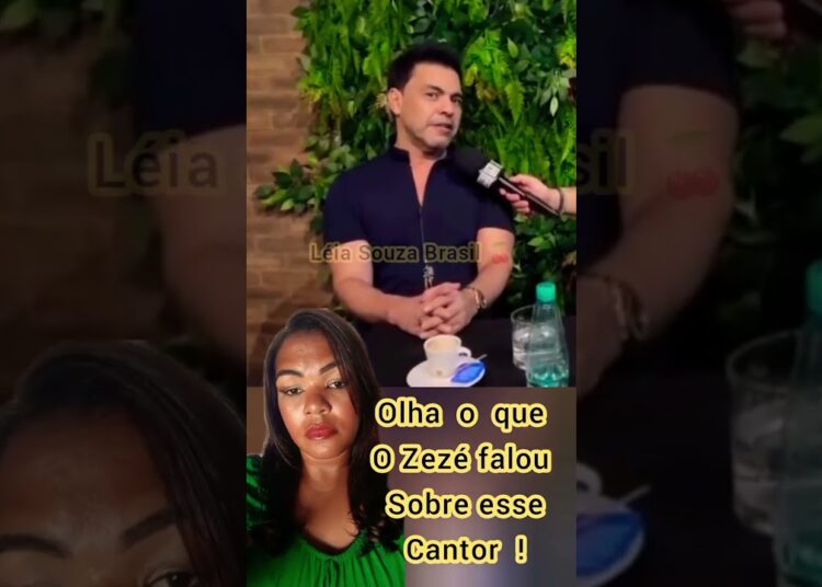 OLHA O QUE O ZEZÉ FALOU DESSE CANTOR 😱 #shotrs #zezédicamargo #zezé #famosos #fofoca #zilucamargo