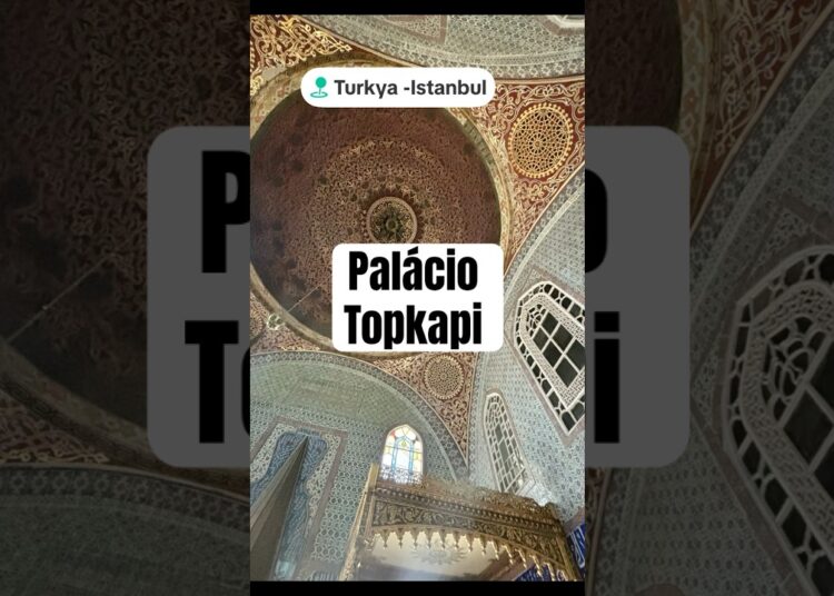 Istambul Turquia: Palácio dos sultões