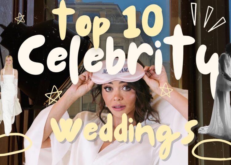 Top 10 Breathtaking Celebrity Weddings