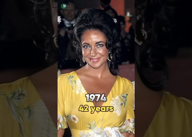 Elizabeth Taylor: The Elegant Evolution of a Star 🌟💫 1939 to 2011 ✨