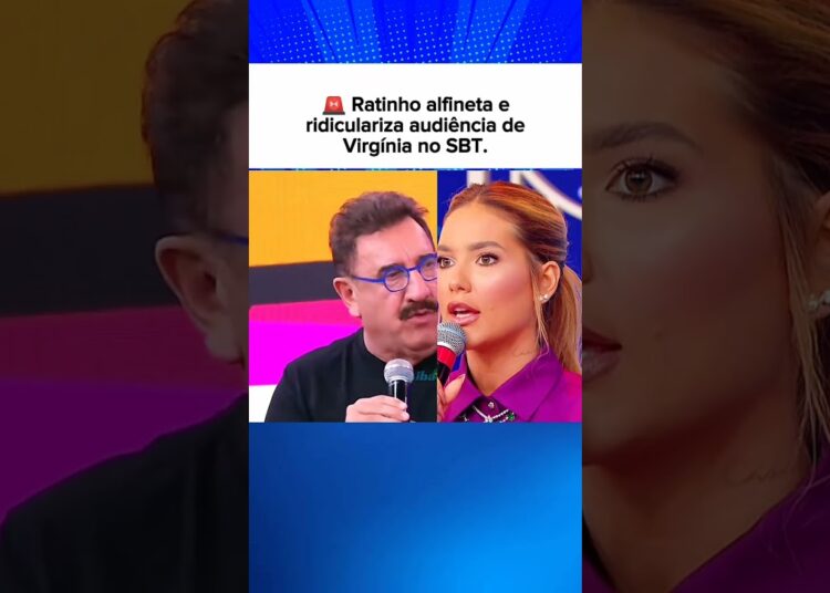 Ratinho alfineta audiência de Virginia no SBT #noticias #ultimasnoticia #fofoca