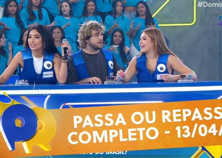 Passa ou Repassa – Time Vanessa Lopes X Time Geraldo Luis | Domingo Legal (13/04/25)