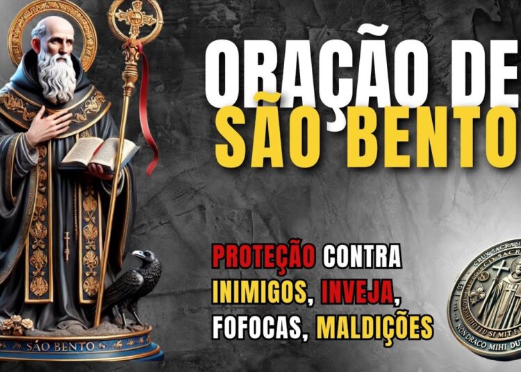ORAÇÃO DE SÃO BENTO contra INIMIGOS, INVEJA, FOFOCAS E MALDIÇÕES. Reze por 3 DIAS e AFASTE O MAL!