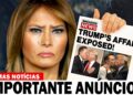 Após o divórcio, Melania Trump finalmente quebra o silêncio