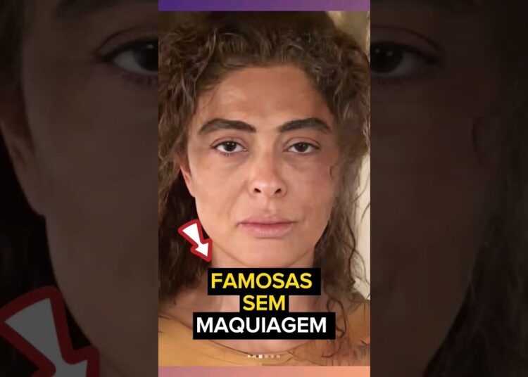 Famosas sem maquiagem #short #famosos #fofocas #viral #fama #rells #globo #fy #entretenimiento