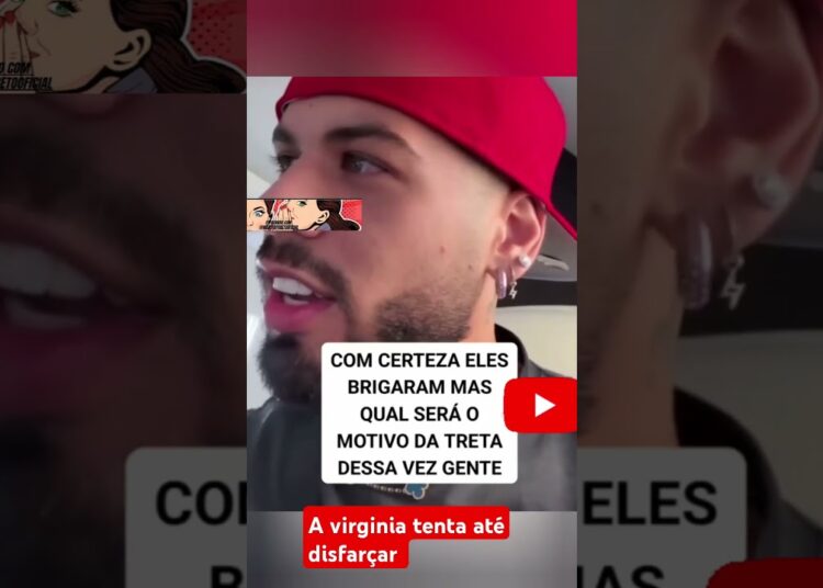 será que a Virgínia é o Zé felipe brigaram ,gente tomara que não, acho um casal lindo#fofoca