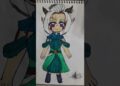 desenhei a rayla com vestido de realeza #thedragonprince #rayla #rayllum
