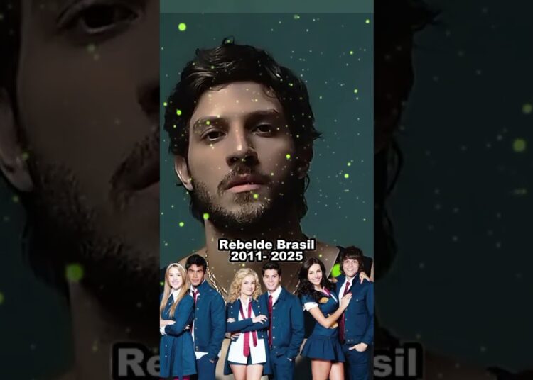 ANTES E DEPOIS DE REBELDE BRASIL #antesedepois #famosos #envelhecimento #anos90 #timelapse