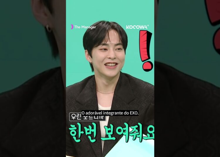 A fofura irresistível do Xiumin! 🥰 (Ep 338) #TheManager #Xiumin #EXO #KimMinseok #kocowabrasil #kpop