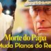 Luto no Vaticano impacta a realeza britânica, Charles emite nota emocionante.