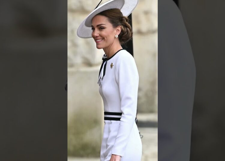 O bronze de Kate Middleton rouba a cena na primavera!  #shortsyoutube    #shortsfeed   #news