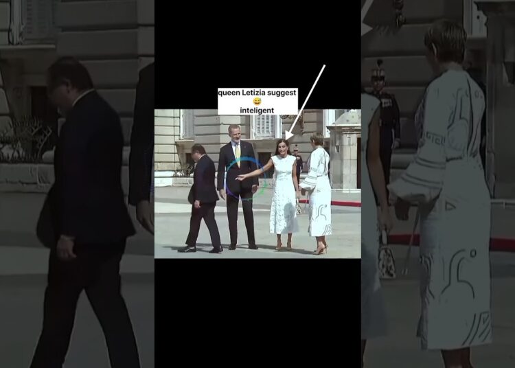 🌀😅queen Letizia suggest everywhere🙆king Felipe#royal