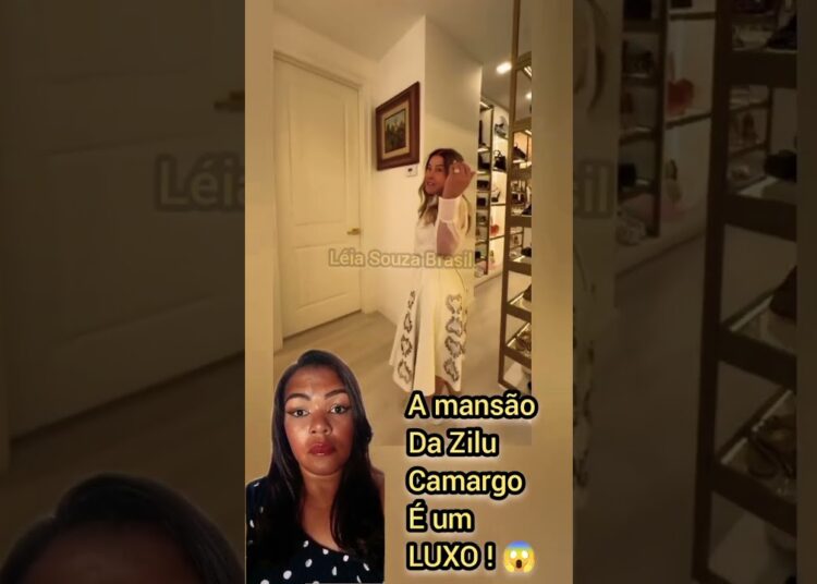 OLHA A MANSÃO DA ZILU CAMARGO QUE LUXO ! 😱 #fofoca #zilucamargo #zilugodoi #zezé #gracielelacerda