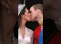 The Duke and Duchess of Cambridge during their wedding service at Westminster Abbey