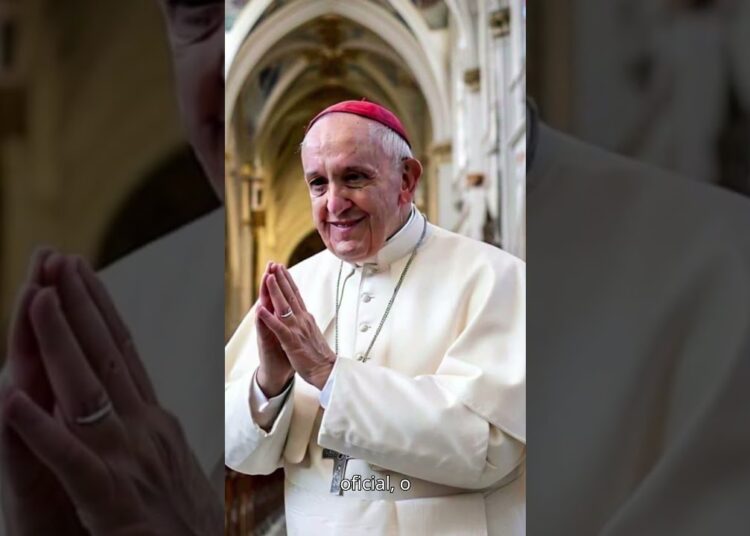 Veja o momento em que o Vaticano informa MORTE do Papa Francisco!
