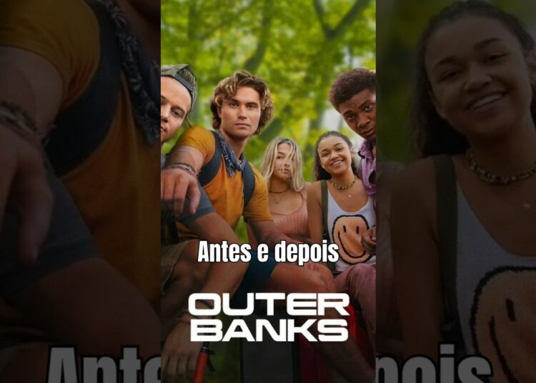 OUTER BANKS: VEJA AGORA O ANTES E DEPOIS DO ELENCO! ⭐ #outerbanks #shorts #celebridades #famosos