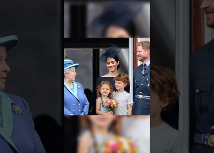 Grandma and Archie – Lilibet  #royal #princeware  #meghanmarkle