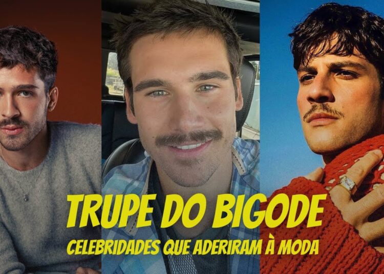 O RETORNO DO BIGODE Está Dominando as Celebridades em 2025!