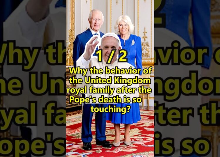 Why is the behavior of the United Kingdom royal family touching?#shortvideo #shorts #royalfamily