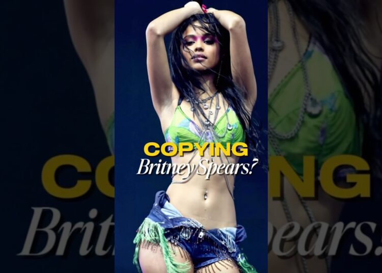 Tyla COPYING Britney Spears?  Coachella DRAMA 👀 #coachella #tyla #fashion #celebrity #style