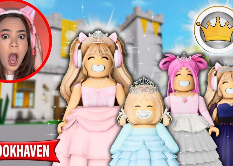 COMEÇAMOS a NOSSA PRÓPRIA FAMÍLIA da REALEZA em BROOKHAVEN!