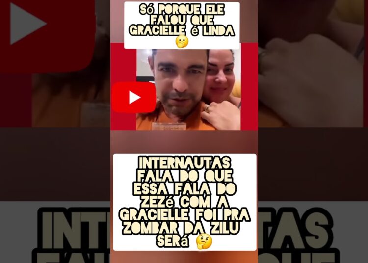Zezé de camargo apar3ce com.a gracielle.zombando da zilu ,serão 🤔 #fofocadodia #fofoca