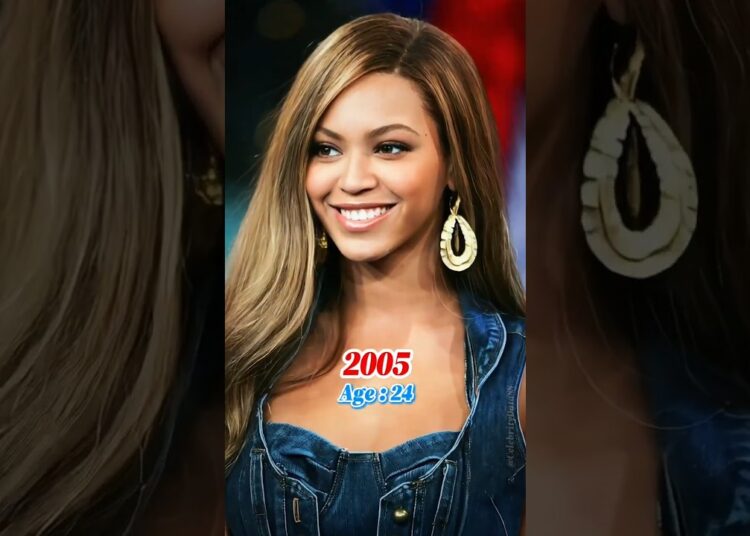 Evolution of Beyonce ❤️👑 (2001-2025) #beyonce #celebrity