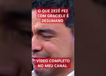ZEZÉ NÃO TEVE DÓ DE GRACIELE #zezédicamargo #gracielelacerda