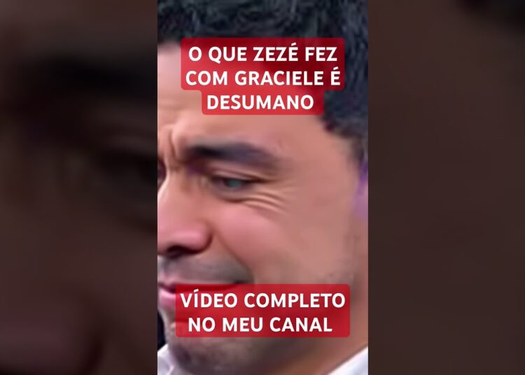 ZEZÉ NÃO TEVE DÓ DE GRACIELE #zezédicamargo #gracielelacerda