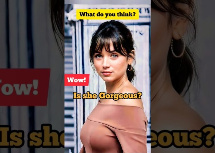 Is Actress Ana De Armas beautiful?🤩