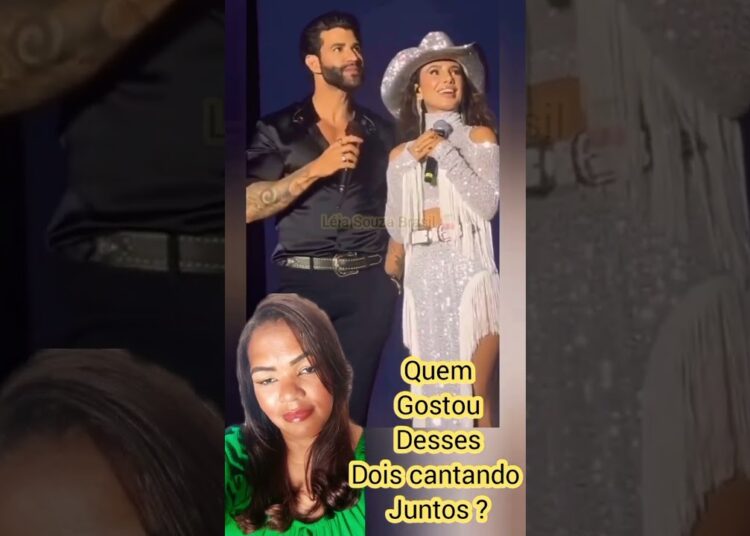 O QUE VOCÊ ACHOU DESSES 2 CANTANDO JUNTOS? #shotrs #paulafernandes #gustavolimaembaixador #viraliza