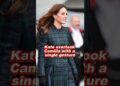 Kate overtook Camilla with a single gesture #Kate #Camilla #royal