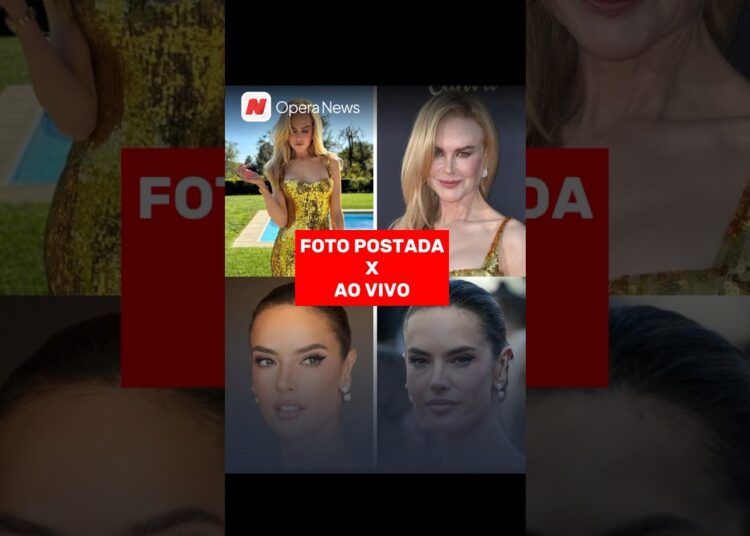 EXPECTATIVA X REALIDADE Veja mais fotos no OPERA NEWS ⚪️🔴#famosas #beleza #fotos #filtro #operanews