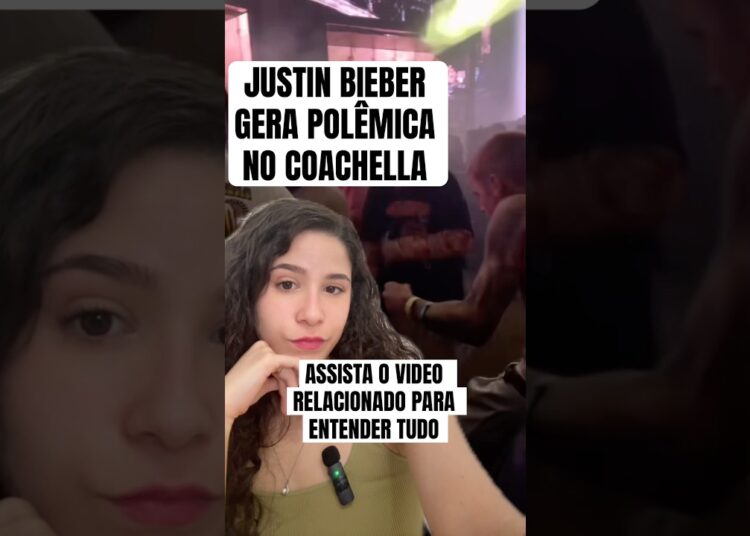 JUSTIN BIEBER gera polêmica no Coachella? #justinbieber #haileybieber #culturapop #fofoca